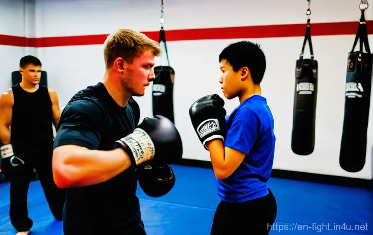 격투기 아마추어 대회 참여법 - **Prompt:** A dynamic, well-lit image capturing the vibrant atmosphere of a busy, clean combat sport...